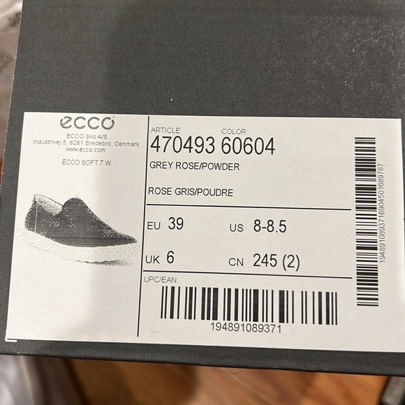 Ecco soft 7 lGrey rose/powder - Picture 7 of 8